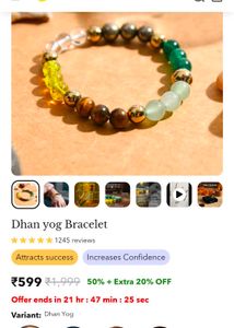Beaded Charm Bracelet From Elephant Caves