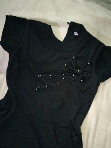 Black Colour Gown