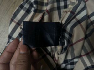 Burberry Plaid Shirt Dress