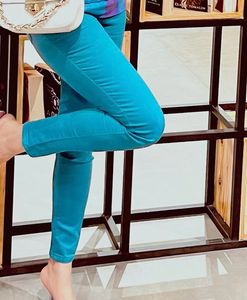 Denim Trousers:Teal Blue:Vero Moda