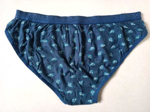 Blue 40/L Brief Panty