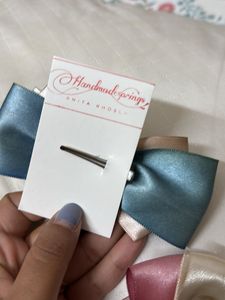 Handmade Springs Hair Bows - Set of 2