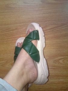 Flip Flop Green Color