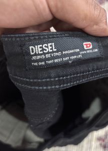 Black denim Jeans “Diesel”Straight fit