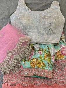 Floral Lehenga Choli Set