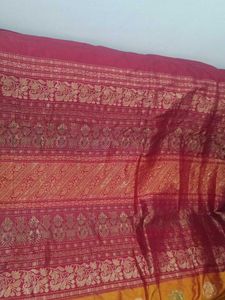 Bomkai Sambalpuri Pure Silk Saree