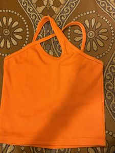 Cut Out Crop Top