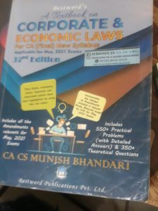 CA Final Law New Syllabus Best Teacher
