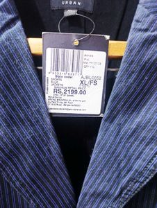 Arrow Striped Blazer