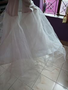 White CANCAN skirt