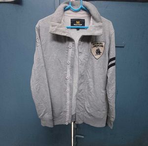 🩶grey Varsity jack