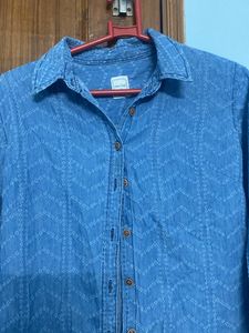Blue Denim Soft Cotton Shirt