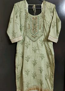 Elegant Green Kurta Set