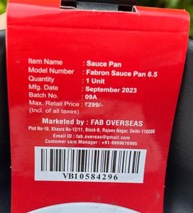 Brand New Non-Stick Sauce Pan