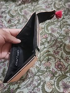 Peach Mughal Flap Mini Wallet