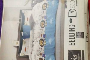 Combo Double Bed Sheet With Pillow Cover