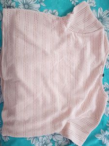 Branded Pink Crop Top