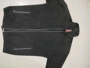 Stylish Black Zip-Up Jacket