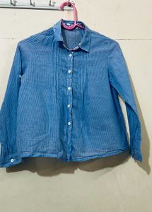 Blue Striped Shirt