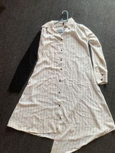 Front Open Button Kurti For Girls