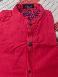 Red Casual Shirt
