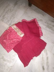 Sharara With Suit(Negotiable)