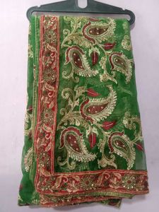 Party Wear Net Saree