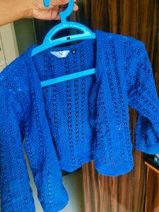 Blue Shrug