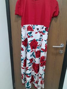 Floral Print Maxi Dress