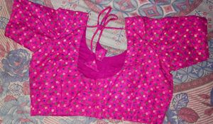 Pink Stitched Blouse