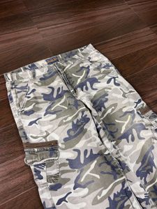 Camo Cargo Wide Leg Pants