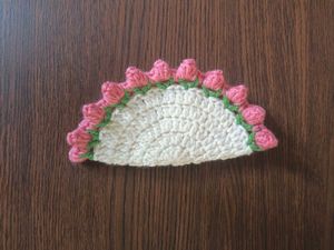 💐Convertible Crochet Coaster Bouquet