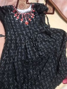 Elegant Embellished Top black colour