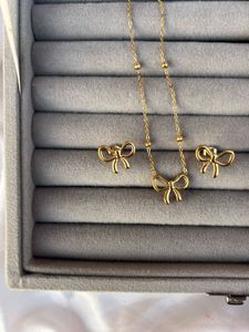 Bow Jewelry Set