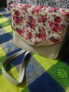 Floral Print Shoulder Bag Beutiful Look