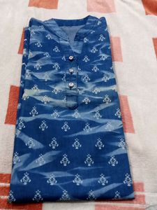 Denim Kurta