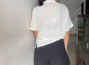 🎀Elegant White Shirt 🌈