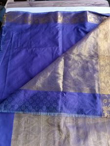 Purple Embossed Saree (Women)