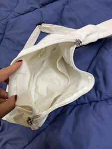 White Sling Bag