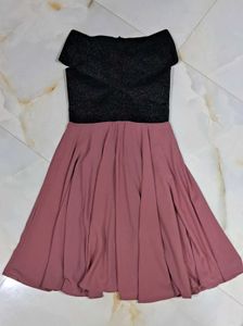 Peach Dress