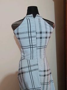 Checkered Maxi Dress