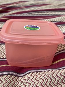 Medium pink Plastic Container
