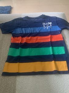 Boys casual Striped T shirt from Primark