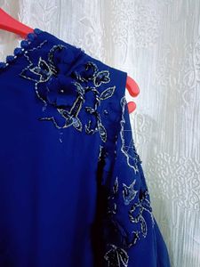 Cold Shoulder Gown