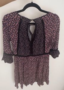 Once Used Forever 21 Bohemian Mini Dress