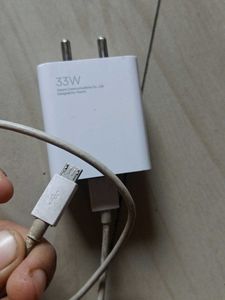 mi 33w original adapter with cable