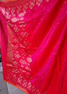 Silk Banarasi Pink Saree