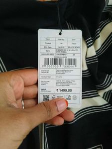 Patterned Wide Leg Pants