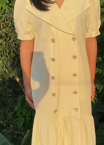 Butter Yellow Dress
