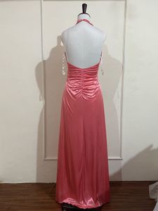 Elegant Halter Maxi Dress